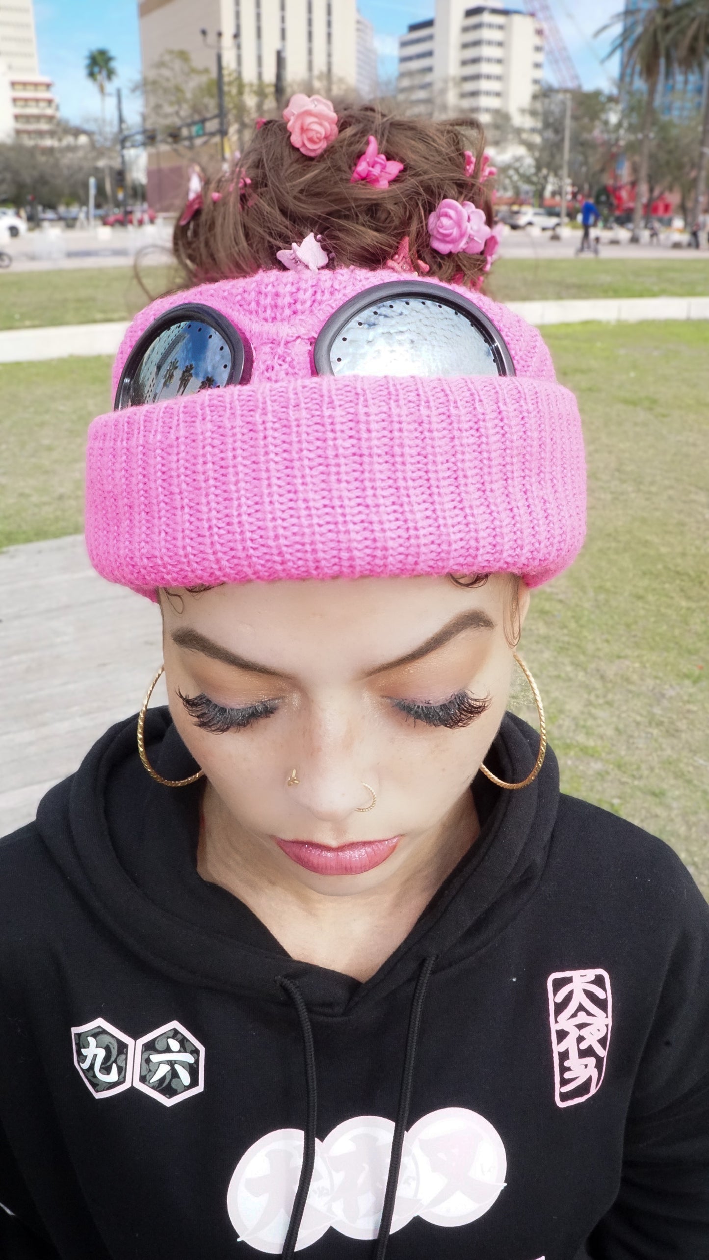 Pinkskii Topless Mask